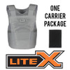 GH ARMOR SYSTEMS GH-LX02-II-M-1-LSW M/MALE, WHITE, LG SHORT, (1) CONCEALABLE