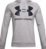 UNDER ARMOUR 1357093-011-XS UA MEN'S RIVAL FLEECE BIG LOGO HOODIE