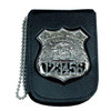 PERFECT FIT 706-3-MHP MAGNETIC BADGE & ID NECK HOLDER W/ POCKE