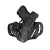 AKER LEATHER H166ABPR-BE92F CLASSIC 3 SLOT OPEN TOP PANCAKE HOLSTER