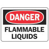 ACCUFORM SIGNS MCHG101VA ACCUFORM MCHG101VA DANGER SIGN, FLAMMABL