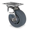 ALBION 16XS04201SG SWIVEL PLATE CASTER 350 LB 4 IN DIA