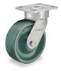 ALBION 18XI06228SG SWIVEL PLATE CASTER 1000 LB 6 IN DIA