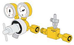 ALLEGRO INDUSTRIES, INC. 9892-01 1-CYLINDER AIRLINE CASCADE KIT