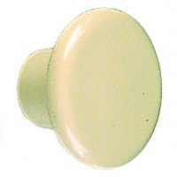 AMEROCK CORP BP802PW 1-1/4" WHT CABINET KNOB