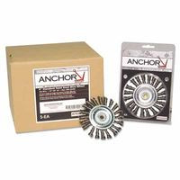 ANCHOR BRAND 4K58S ANCHOR 4" SS KNOT WHEEL4" X .014SS 5/8-1