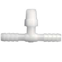 ANDERSON METAL CORP 53772-0402 TEE NYLON 1/4BARB X 1/8MPT