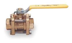 APOLLO 8210801 BRONZE BALL VALVE,INLINE,FNPT,2 IN