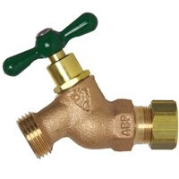 ARROWHEAD BRASS 254CCBCLD HOSE BIBB 1/2 CPPR COMPR X 3/4