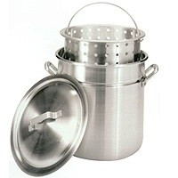 BARBOUR INT'L 4060 STOCK POTS WTH LID &BASKT 60QT