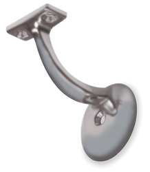 GRAINGER GLOBAL SOURCING 4JH02 HANDRAIL BRACKET,ALUMINUM,3 IN H