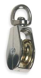 GRAINGER GLOBAL SOURCING 4PB89 PULLEY SWIVEL EYE 1 IN