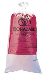 BEL-ART PRODUCTS F13161-0009 AUTOCLAVABLE BIOHAZARD BAG CLEAR PK 100