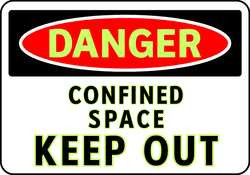 BRADY SPC ABSORBENTS 102434 DANGER SIGN,7 X 10IN,R AND BK/WHT,ENG