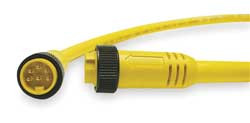 BRAD HARRISON 208000A01F120 7 AMP, FEMALE STRAIGHT TO PIGTAIL CORDSE