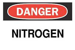 BRADY SPC ABSORBENTS 22331 CHEMICAL & HAZARDOUS MATERIALS SIGN