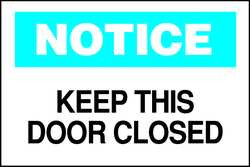 BRADY SPC ABSORBENTS 41102 SIGN,NOTICE,10X14",BL/BK/WHT,AL