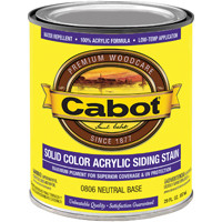 CABOT 806 STAIN SOLID ACRY EX NEUT BS GA