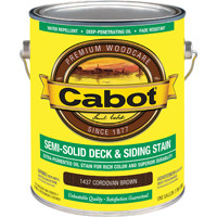 CABOT 1437 STAIN SEMISOL OIL CRDVN BRN GA