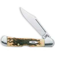 CASE POCKET KNIVES 133 SS AMBER MINI COPPERLOCK KNIFE