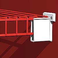 CLOSETMAID 6620 WALL BRKT W/ANCHOR NONLOADED