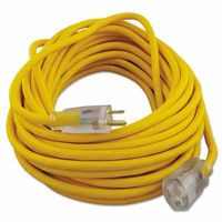 COLEMAN CABLE 01487 OUTDOOR EXTENSION CORD, CONTRACTOR GRADE