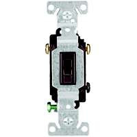 COOPER WIRING 1303-7B-BOX 3WY BRWN GND TOGGLE SWITCH