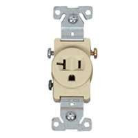 COOPER WIRING 1877V-BOX 20A 3WIRE COMM SGL RECEPTACLE