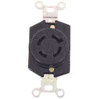 COOPER WIRING L1420R 20A 4WIRE GND LOCK RECEPTACLE