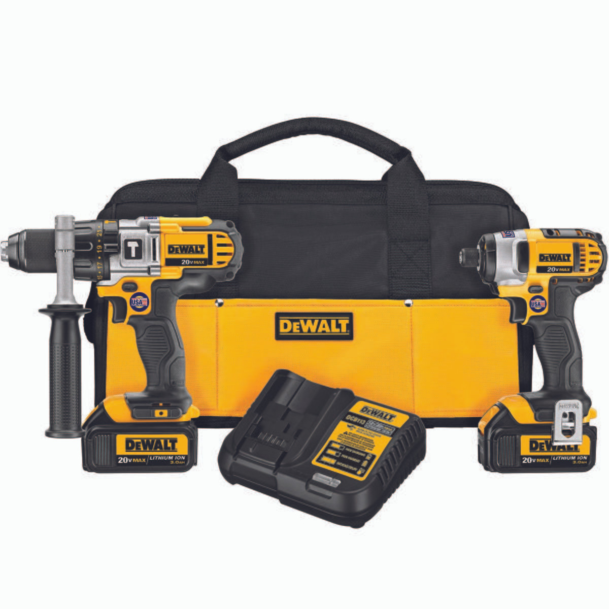 DEWALT TOOLS DCK290L2 HAMMRDRLL/IMP DRVR/KT