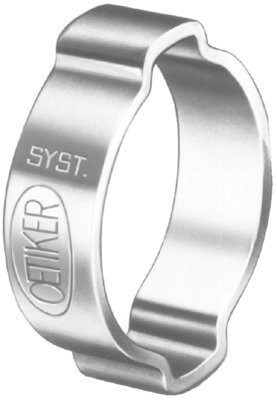 DIXON VALVE  COUPLING 1720 PINCHON DOUBLEEAR CLAMP,3/4",0.638-0.787