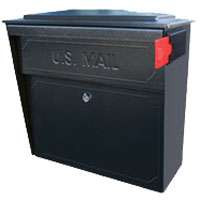 EPOCH DESIGN 7172 MAILBOX TOWNHOUSE WALL MT BLK