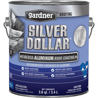 GARDNER-GIBSON 6211-GA 1G SILVER DOLLAR FIB ALUM COAT