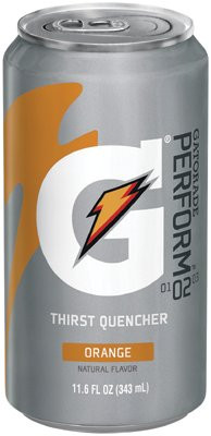 GATORADE 00902 11.6 OZ.CAN ORANGE DRINK