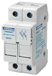 MERSEN USCC2 FUSE BLOCK MIDGET AND CC CLASS 30A 2 POL
