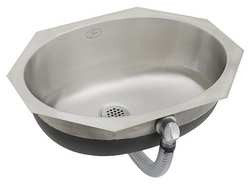 JUST MANUFACTURING UOF-ADA-1619-A SINK SS 13-3/8INL X 17-1/2INW X 6INH