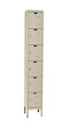 HALLOWELL U1228-6G-A-PT HALLOWELL GALVANITE SIX TIER 6 DOO