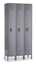 HALLOWELL U3558-1A-HG HALLOWELL SINGLE TIER 3 DOOR PREMIUM STE