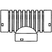 HANCOR FCT0B030000 DRAIN TEE POLY SINGLE WALL 3IN