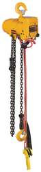 HARRINGTON TCR500P-20 AIR CHAIN HOIST 1000 LB CAP. 20 FT LFT