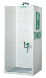 HAWS 8605WC SHOWER/EYEWASH BOOTH COMBINATION