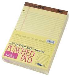 TOPS MANUFACTURING CO. TOP75351 PERFORATED PAD 8-1/2 X 11-3/4 IN PK 12