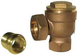 BELL & GOSSETT 8C-A-3-125 STEAM TRAP,125 PSI,353F,3-1/8 IN. L