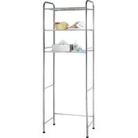 HOMEBASIX TS16C0-CH BATH SHELVE WIRE CHROME 3-TIER