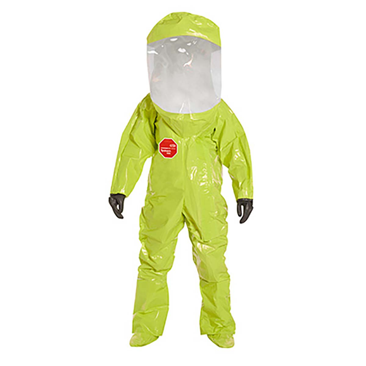 DUPONT TK586TLYLG000100 ENCAPSULATED TRAINING SUIT,LVL A,FRONT,L