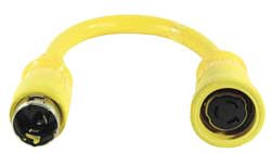 HUBBELL HBL61CM71 POWER STRIP, MARINE, MOLDED, STRAIGHT, L