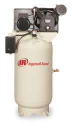 INGERSOLL-RAND 2475N7.5-4M310 ELECTRIC AIR COMPRESSOR 2 STAGE 24 CFM