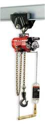 INGERSOLL-RAND 7790A-1DA10-C6S AIR CHAIN HOIST,2200 LB. CAP.,10 FT. LFT