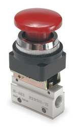 ARO M291HS-10 MANUAL AIR CONTROL VALVE 3-WAY 1/8IN NPT