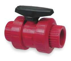 CHEMTROL T65TB-V 1 KYNAR(R) BALL VALVE INLINE FNPT 1 IN